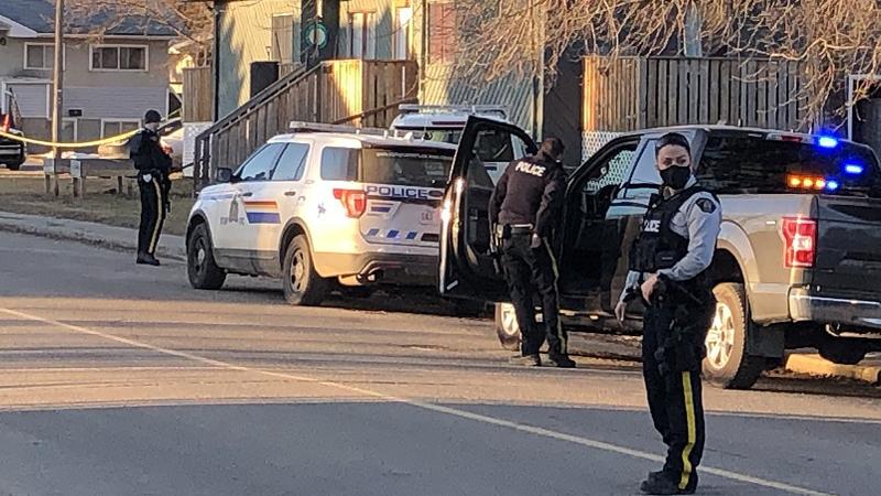 Red Deer RCMP investigating a homicide after a man was found shot to death on a residential street on Tuesday, March 16, 2021.