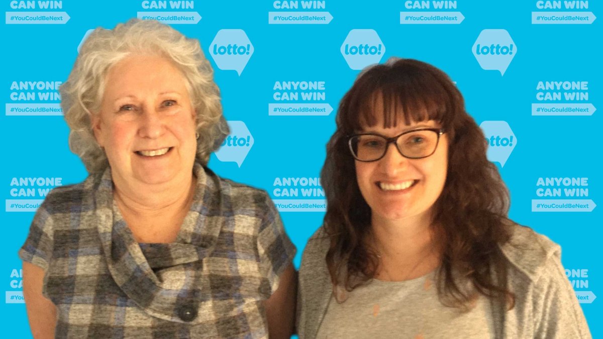 Theresa Worthington and her daughter, Alexa, recently won $500,000 after buying a lottery ticket in Kelowna.