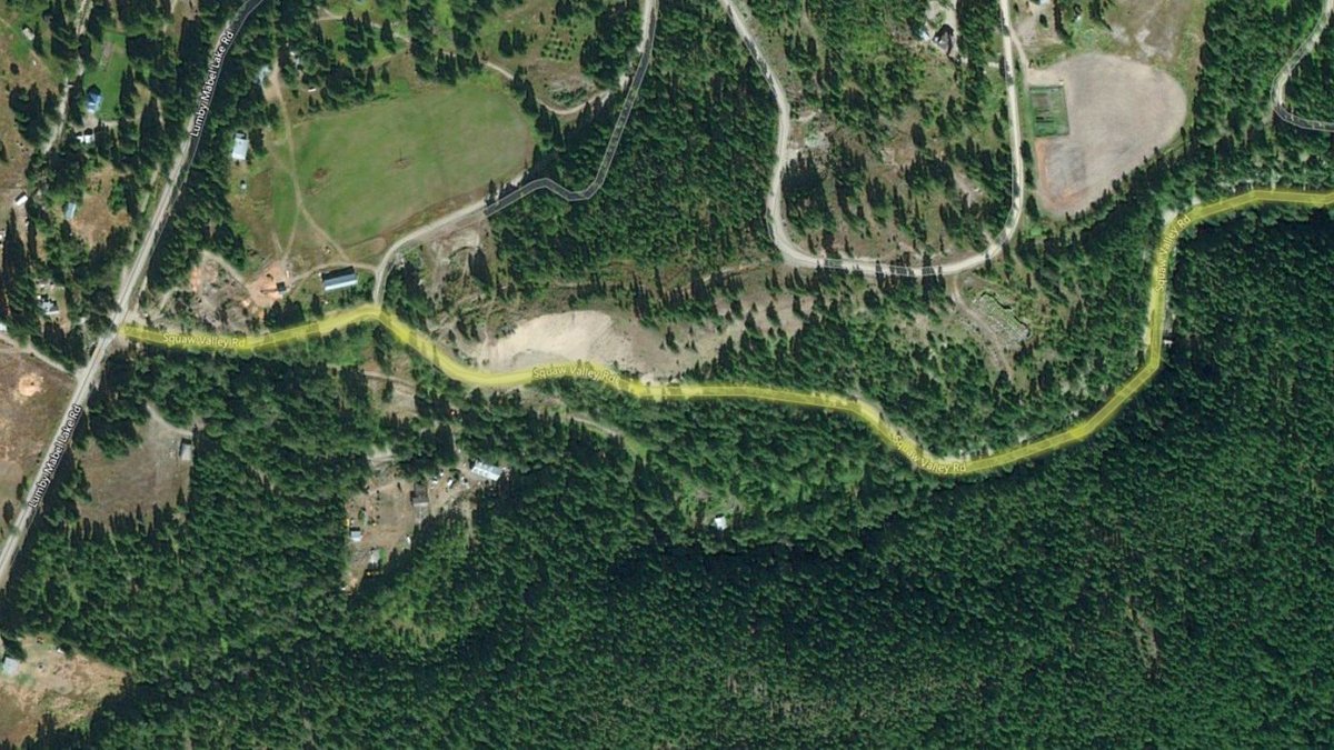According to the Ministry of Transportation, it is taking steps to change the name of Squaw Valley Road near Lumby “to find a more suitable road name which involves consultation with the Splatsin, whose traditional territory this road resides within.”.