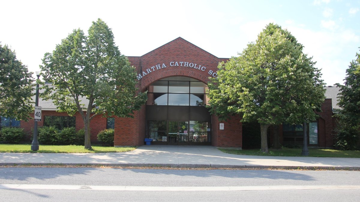The school board was notified of a case at St. Martha Catholic School March 4. 
