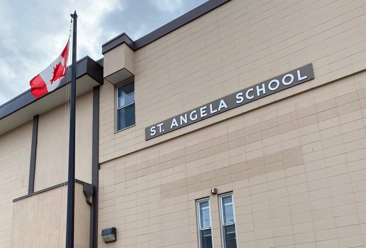 St. Angela School in Calgary is one of two Catholic schools slated for closure.