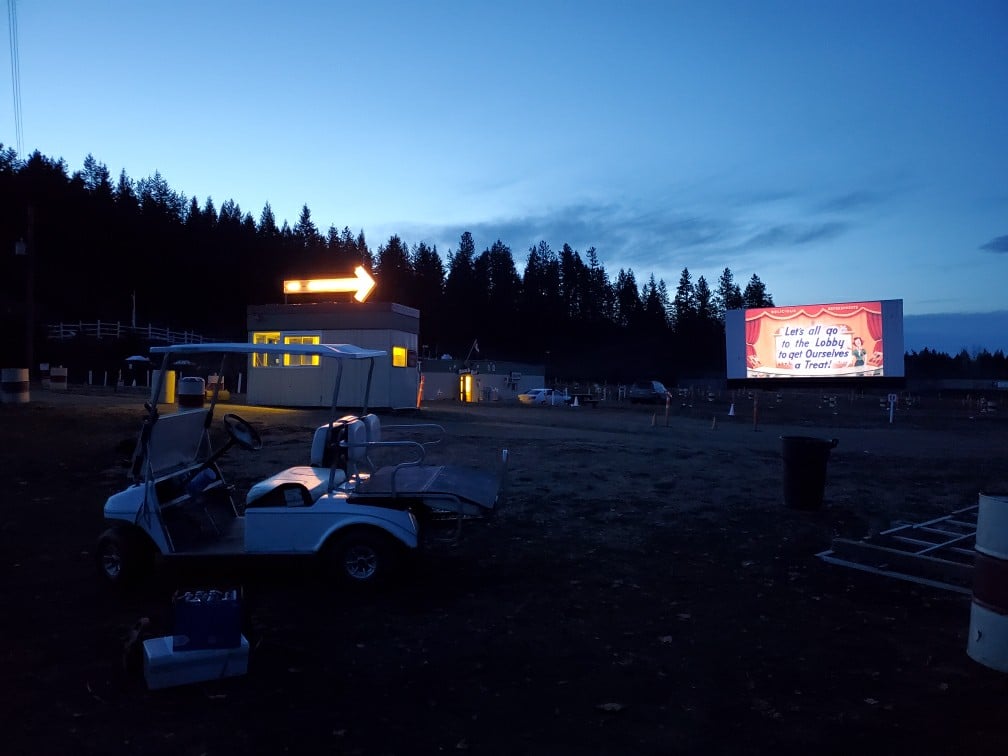 Located in Enderby, the Starlight Drive-In Theatre will be reopening this weekend. It was closed for fall and winter.