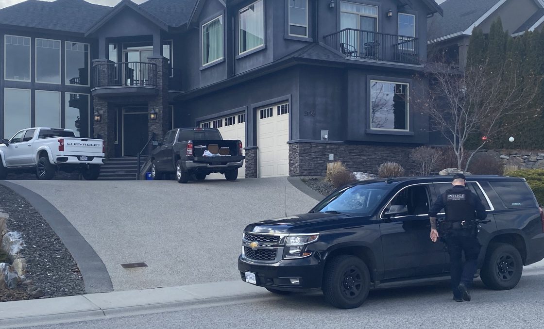 The Combined Forces Special Enforcement Unit said it had been working with West Kelowna RCMP into an organized crime drug investigation. 