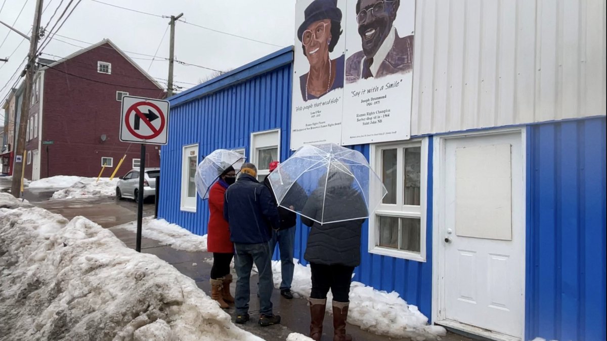 Joseph Drummond’s family hopes the murals will inspire locals to look into the area’s Black history.