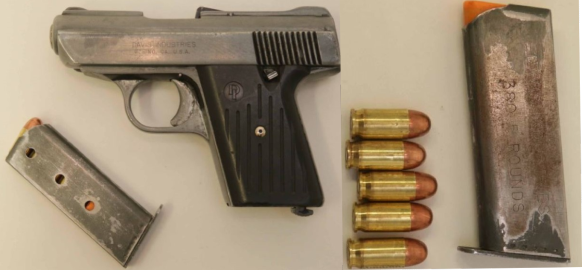 Ottawa police say they seized this gun and ammunition during a traffic stop in Vanier over the weekend.