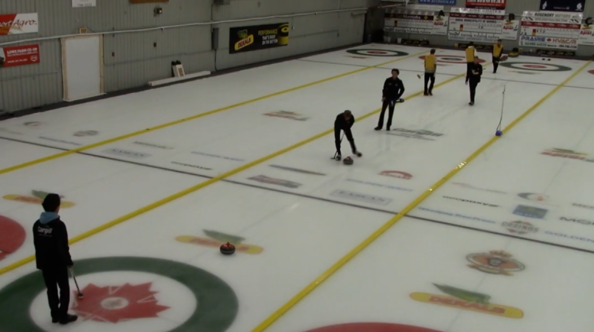 A curling Canada demonstration video showing safe gameplay filmed at the Morris curling club earlier this year.