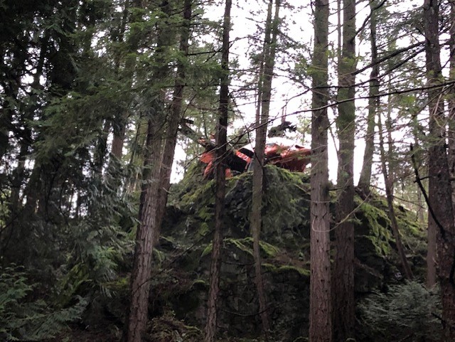 Two pilots unhurt after helicopter crashes on Bowen Island - image