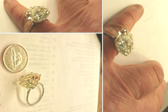 Some of the jewelry taken from a home in Outremont.