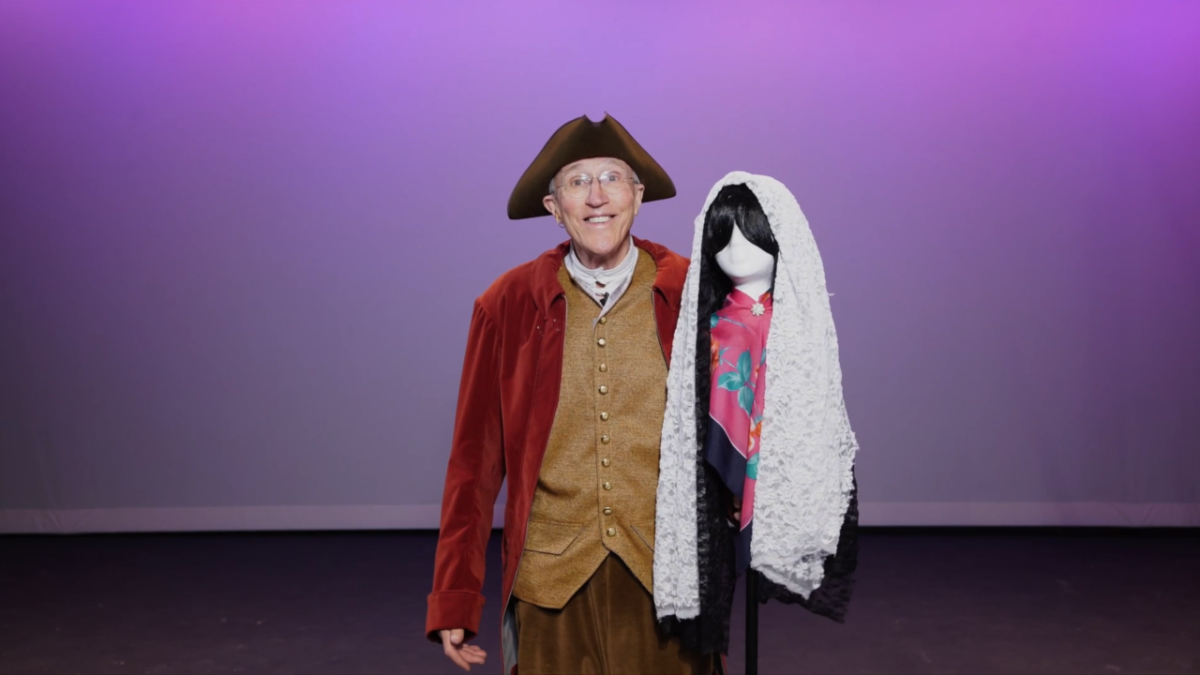 Al Simmons performs "The Barber of Seville" at the MTC Warehouse theatre.