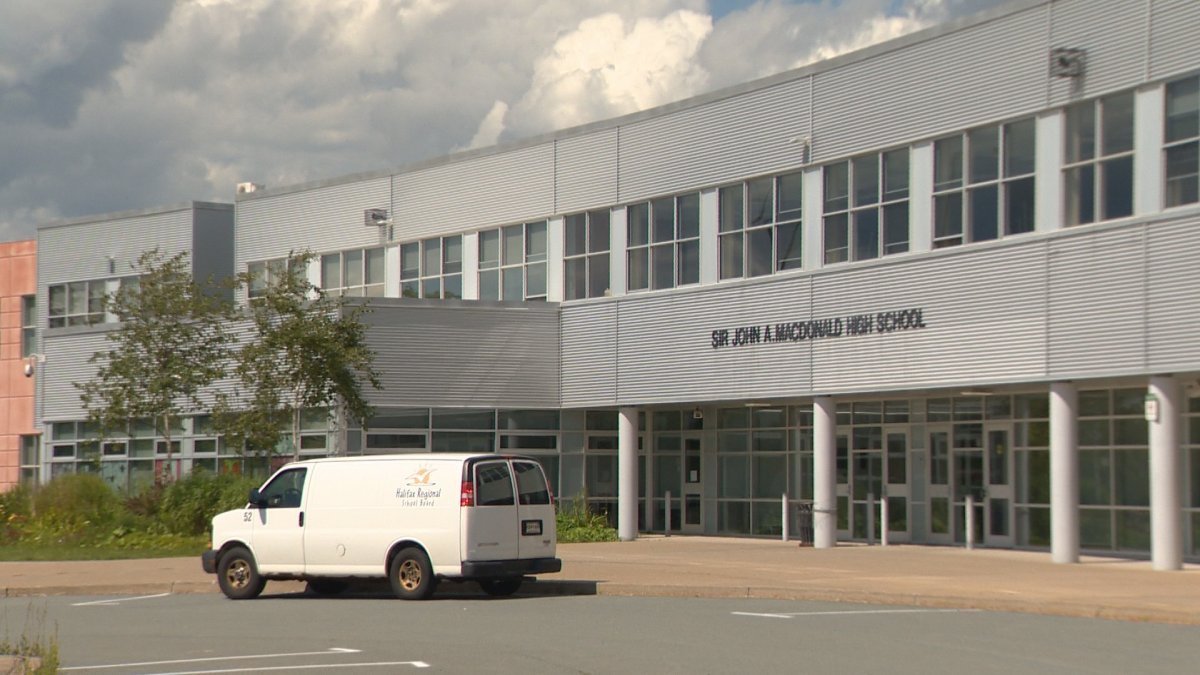 File - Sir John A. Macdonald High School in Upper Tantallon will be renamed Bay View High School when the school year begins in September 2021. 
