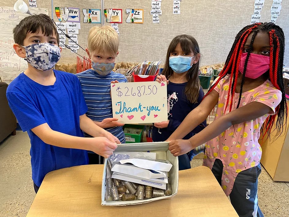 Students at Roberta MacAdams School