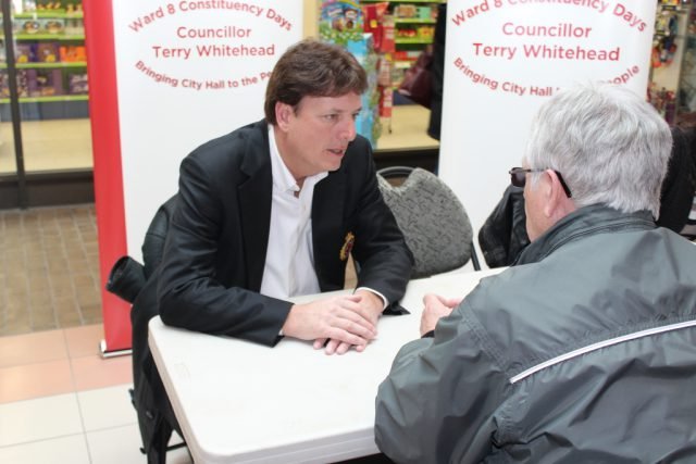 Ward 14 Coun. Terry Whitehead told his Hamilton constituents in a letter on Aug. 19 he's opting not to seek re-election in 2022.