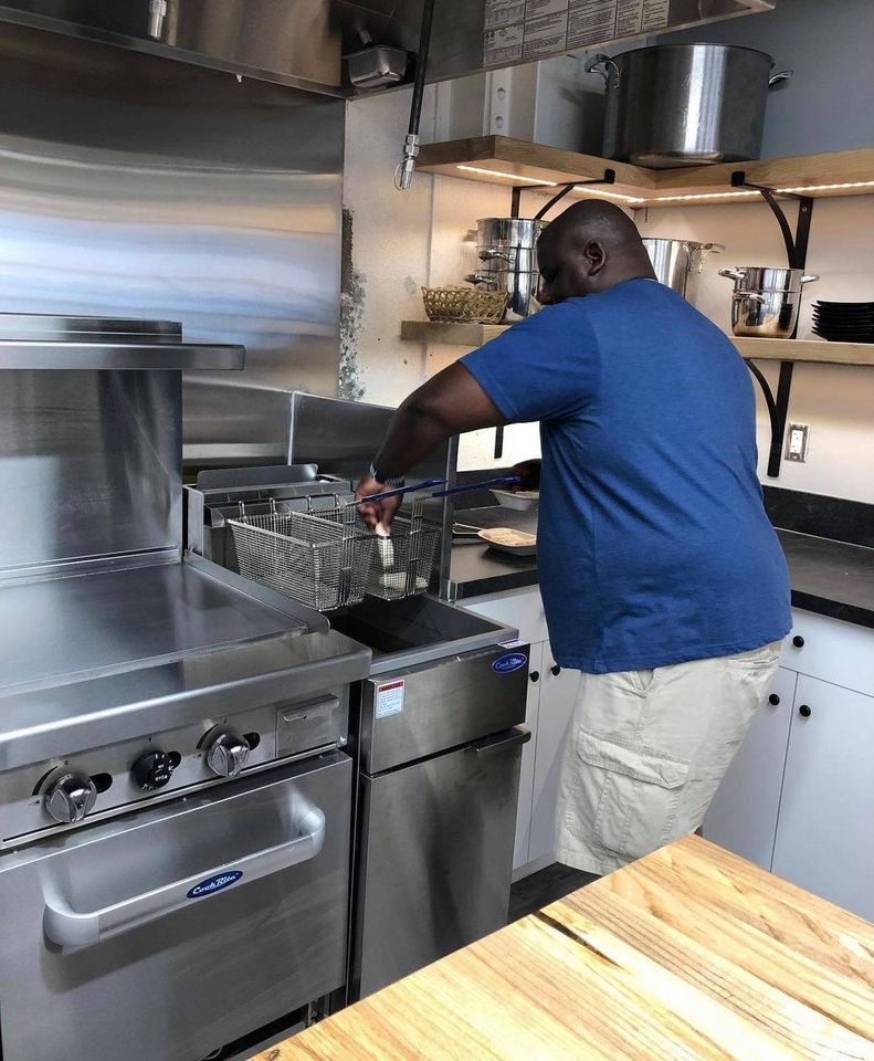 Growing up in New Orleans, Warren Montgomery had a passion for cooking southern comfort food.