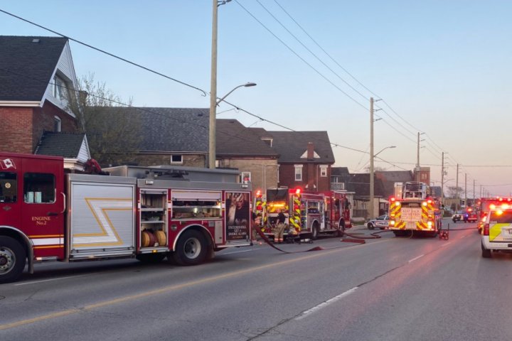 Basement fire at abandoned home on Hamilton Road under investigation