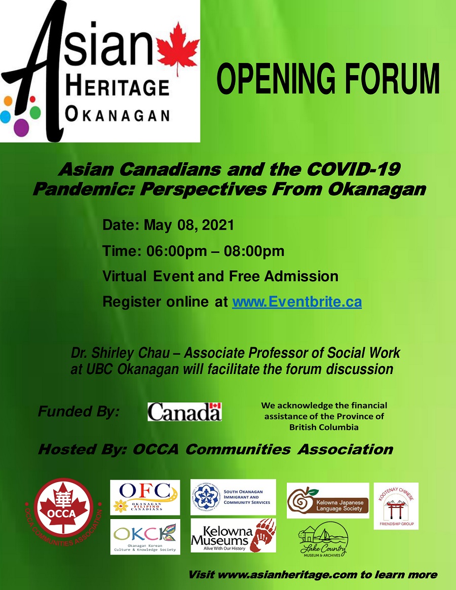 Asian Heritage Opening Forum - GlobalNews Events