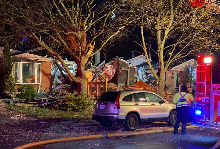 Emergency crews were called to the Bonaventure Drive home at around 10:30 p.m. on Friday.