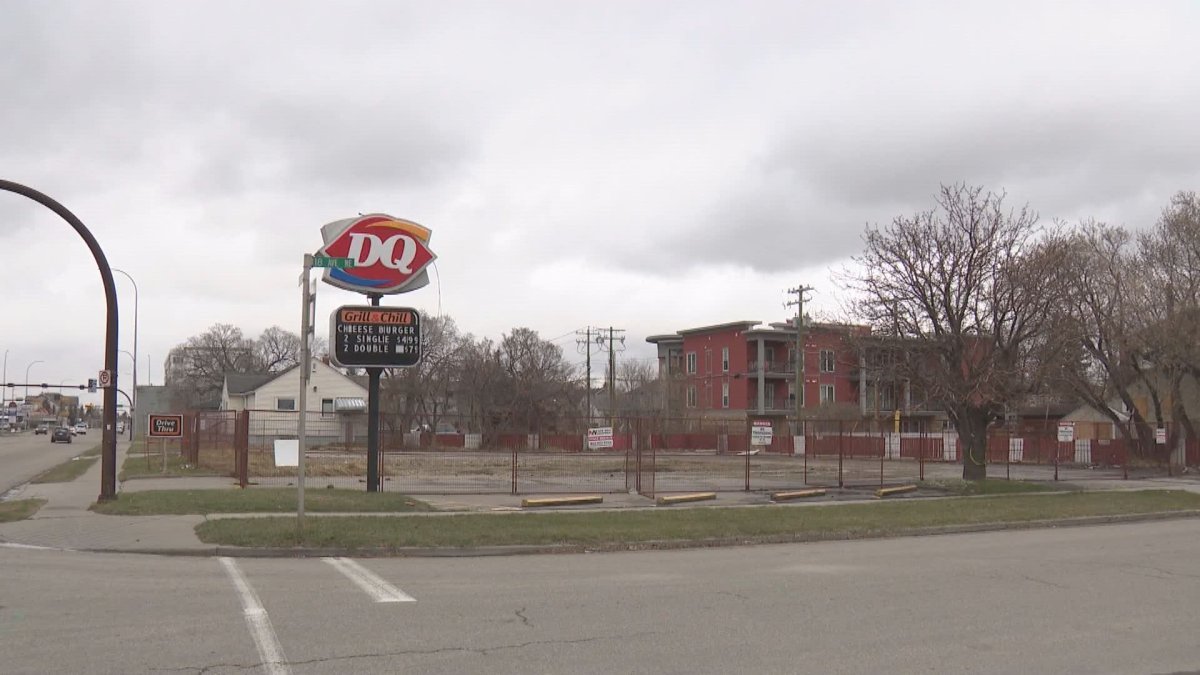 The Dairy Queen on Centre Street was destroyed following a fire in October 2019, and the franchisees and property owners are hoping to rebuild it. 