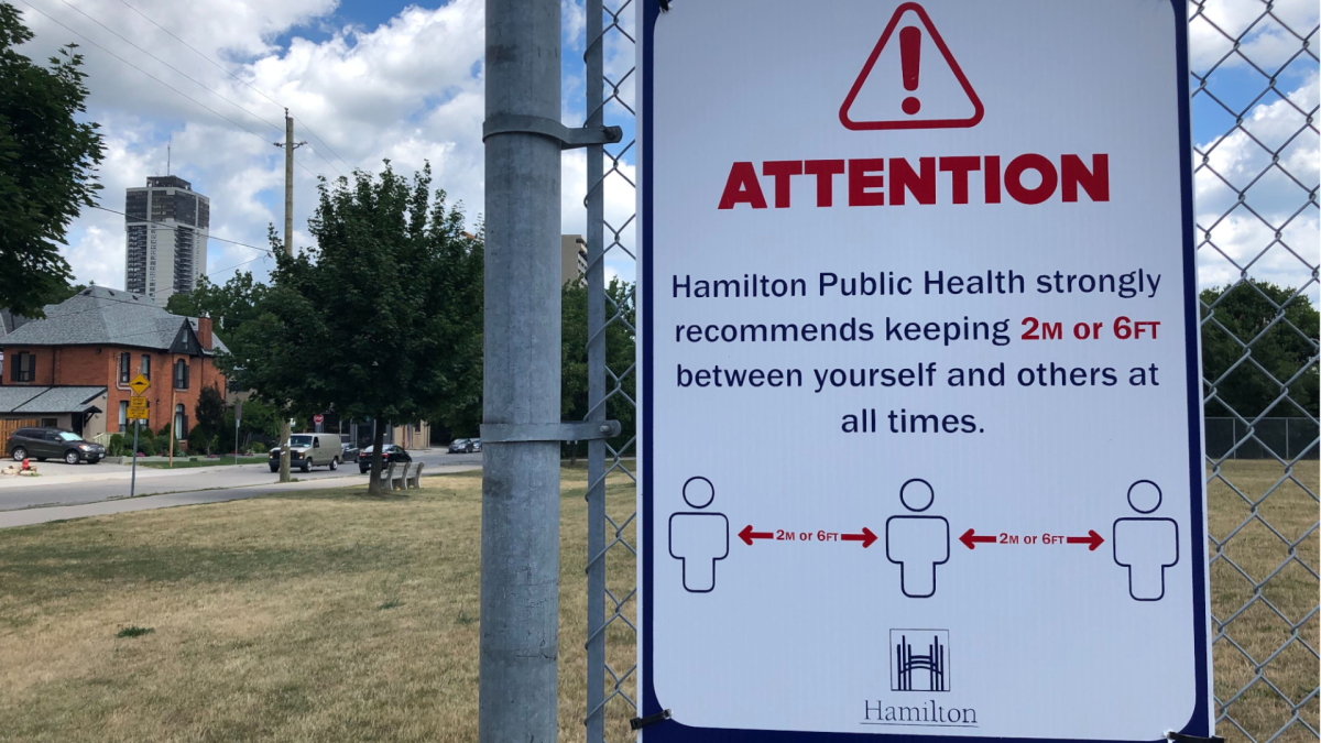 Hamilton reported over 200 new COVID-19 cases on Monday. The city's two hospitals say there are over 50 patients combined with COVID-19 in their ICU's.  