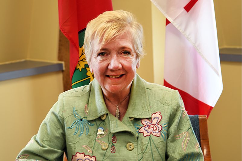 Carol Feeney was sworn in Tuesday as Belleville's next city councillor. She has taken former Coun. Ryan Williams' seat. 