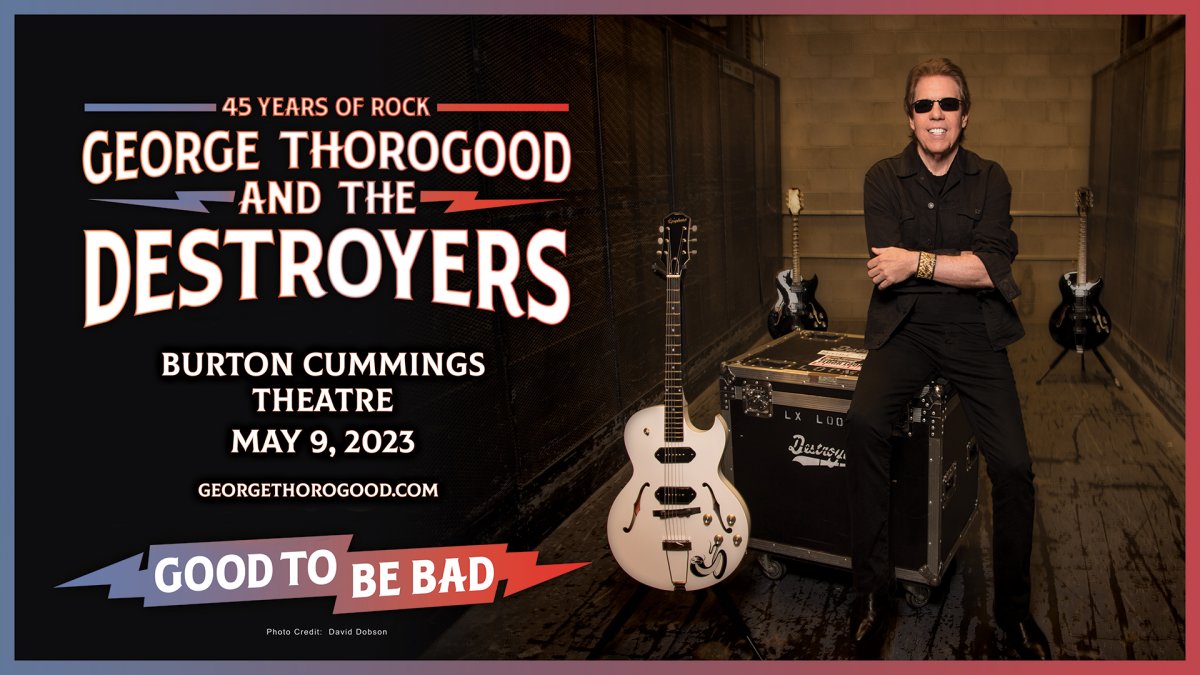 Rescheduled – George Thorogood & The Destroyers - image