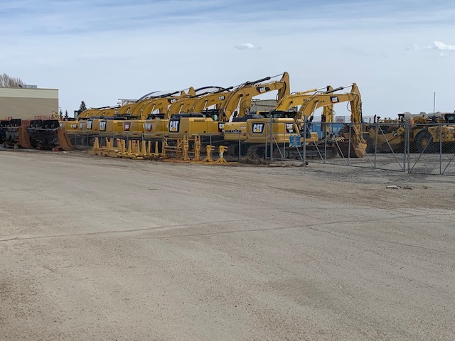 The workplace death happened after an employee was hurt while servicing an excavator in the Finning Canada yard near 180 Street and 104 Avenue on Wednesday, March 31, 2021.