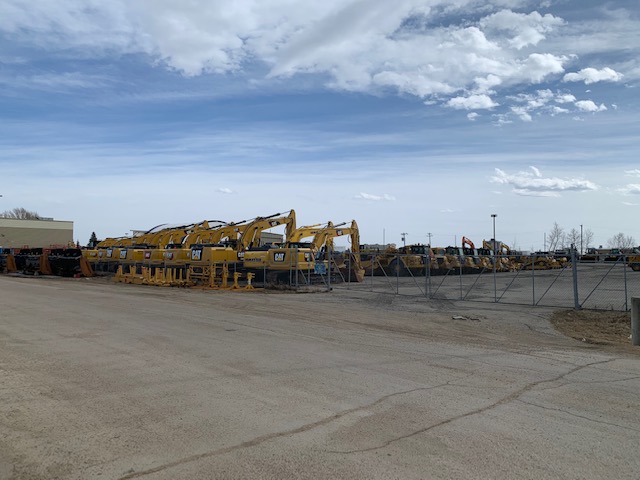 The workplace death happened after an employee was hurt while servicing an excavator in the Finning Canada yard near 180 Street and 104 Avenue on Wednesday, March 31, 2021.
