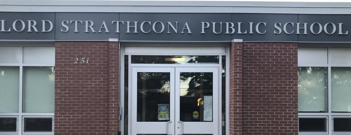 Lord Strathcona Public School will be closed from April 6 to April 9 following the identification of a case of COVID-19 at the school.