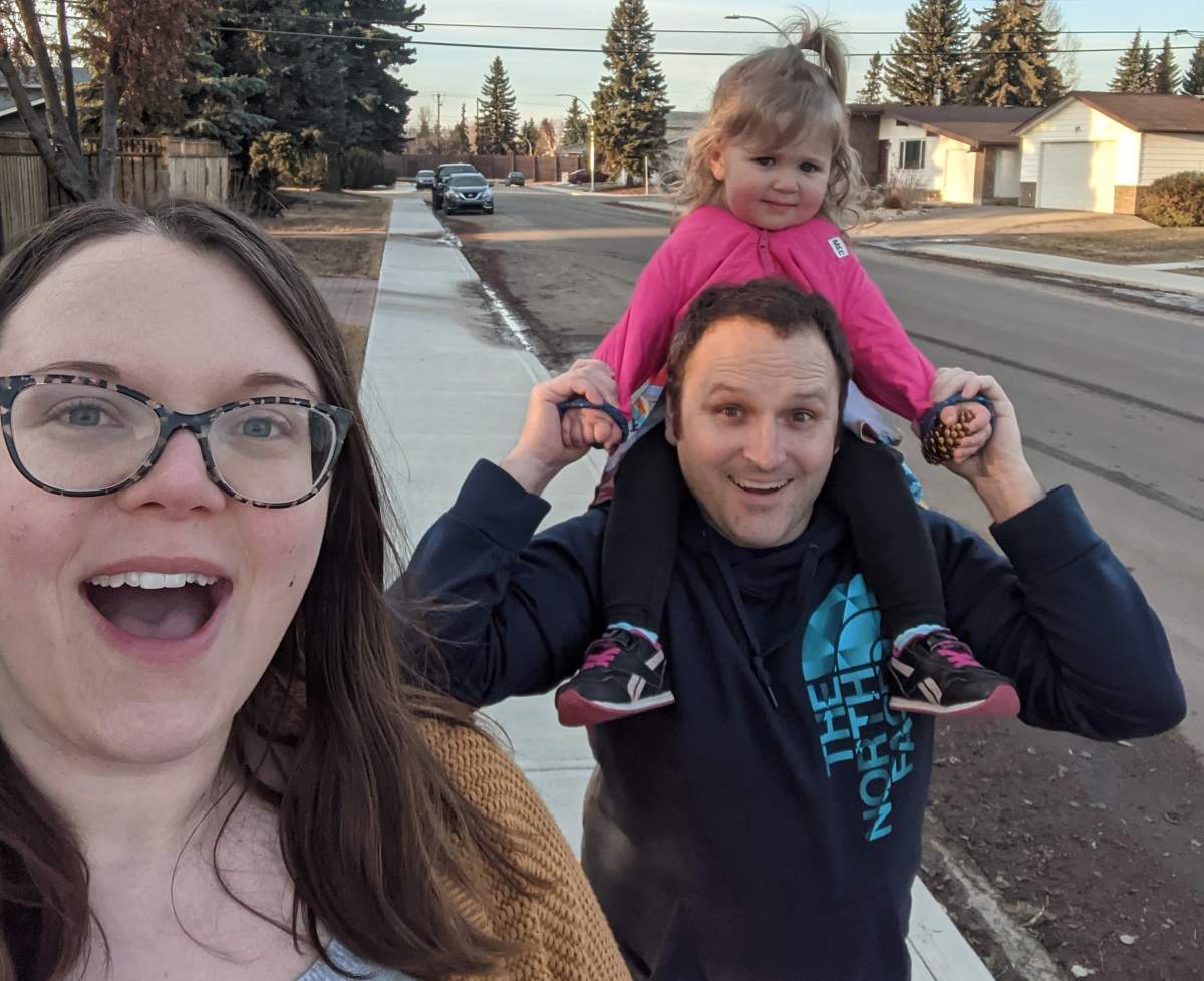 Marissa Schmidt said cheaper childcare would be “financially freeing” for Alberta families.