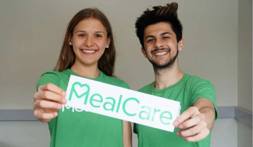 MealCare Guelph co-founders Kiana Gibson and David Sahai.