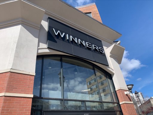 The Winners on Whyte Avenue and 105 Street on April 9, 2021.