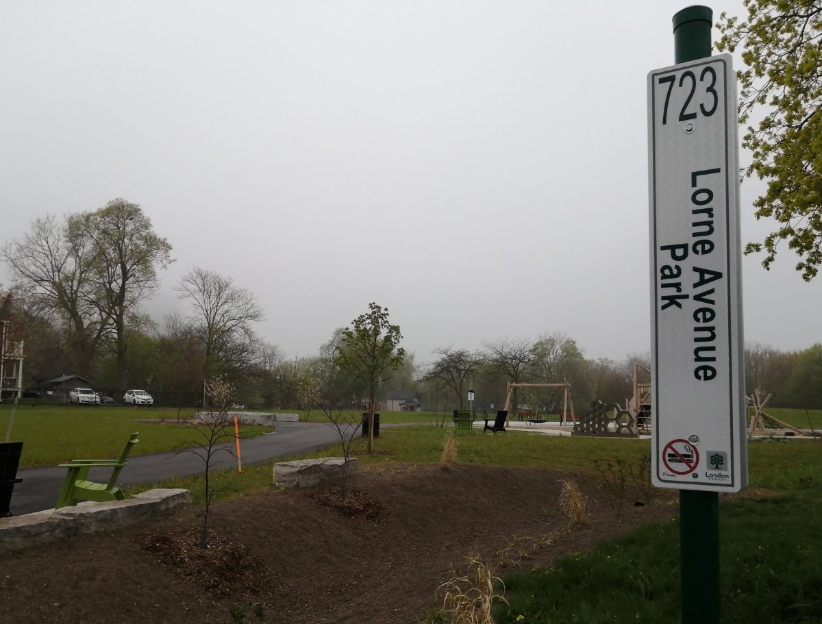 Lorne Avenue Park opens in Old East Village London Globalnews.ca