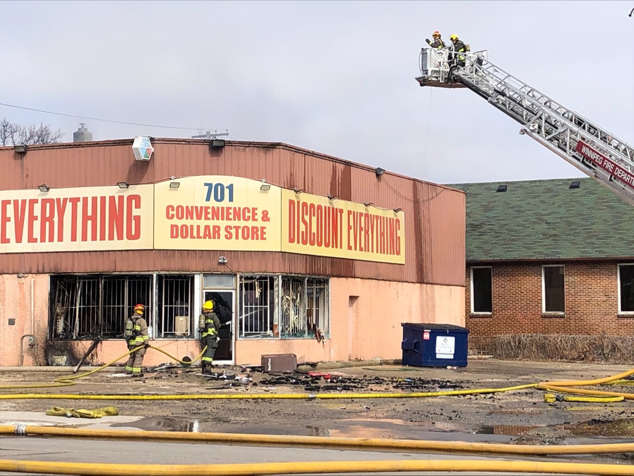 Early Morning Fire Stops Traffic In Winnipeg S West End Winnipeg   MicrosoftTeams Image 8 2 