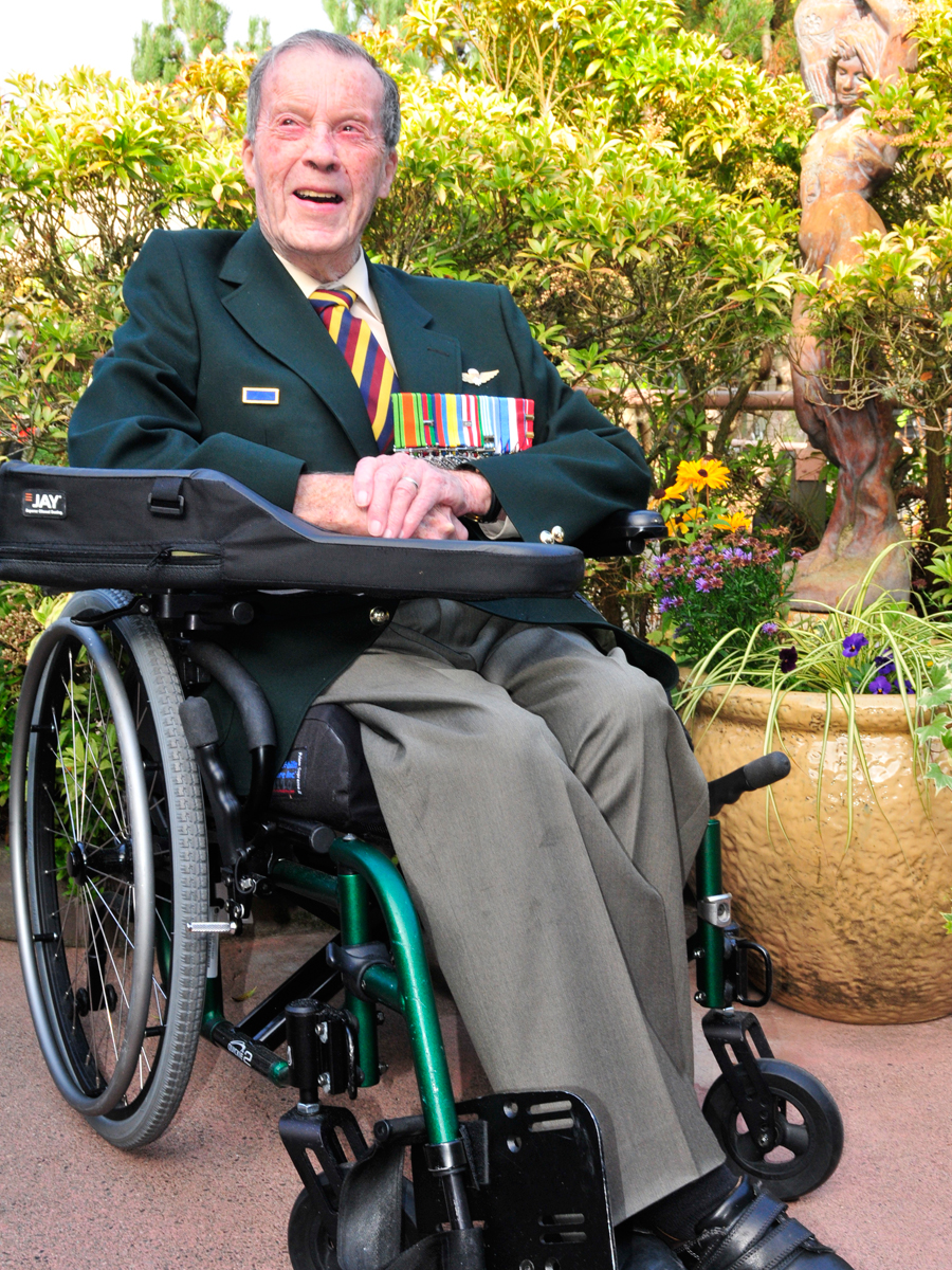 Retired Major Murray Edwards