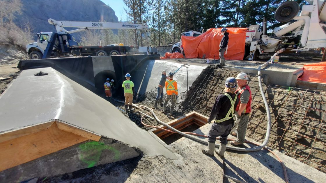 Work has begun on new irrigation water system near Oliver, B.C.