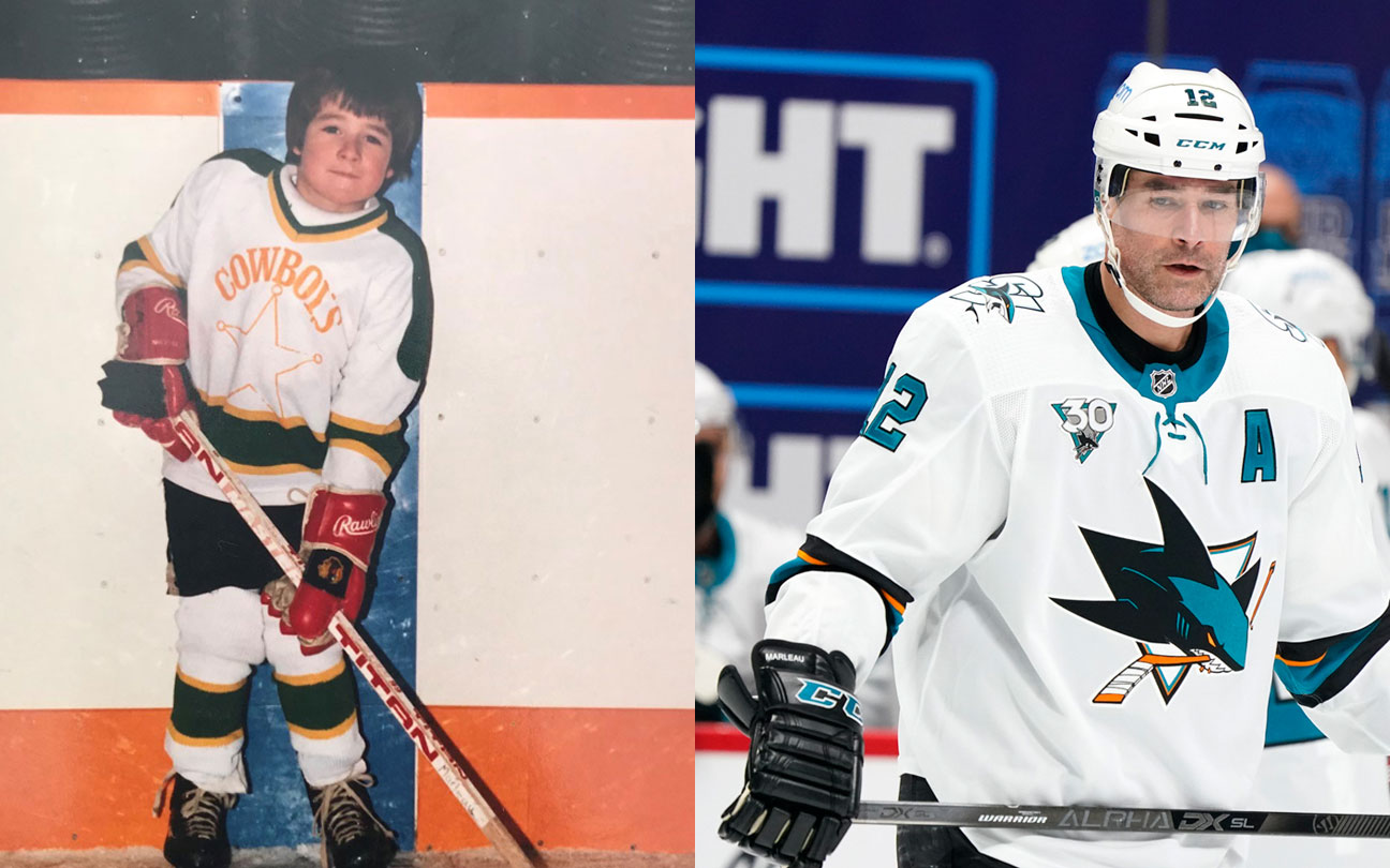 Patrick Marleau ties Gordie Howe's NHL record for games played