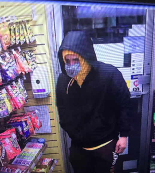 Peterborough police have arrested a suspect in a gas station robbery on April 30.
