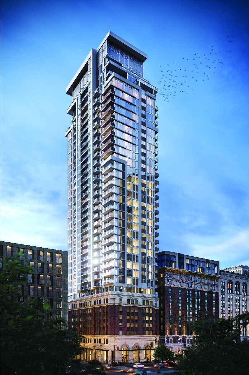 The Moderne, rising 36 storeys, will stand as one of the tallest condominium towers in Downtown Hamilton.