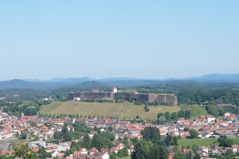 The community of Bitche, France is shown in this file photo.