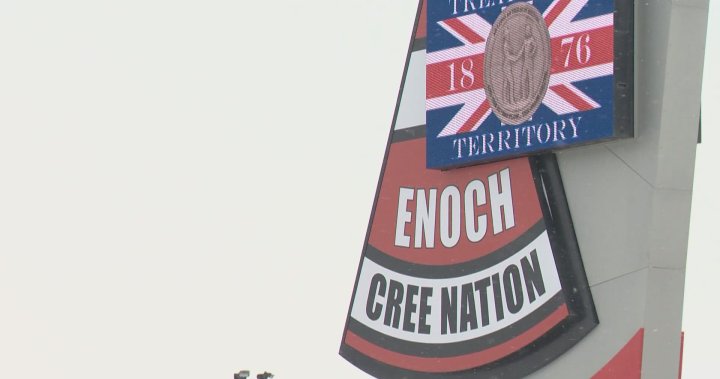 Във вторник следобед бяха евакуирани домове в Enoch Cree First