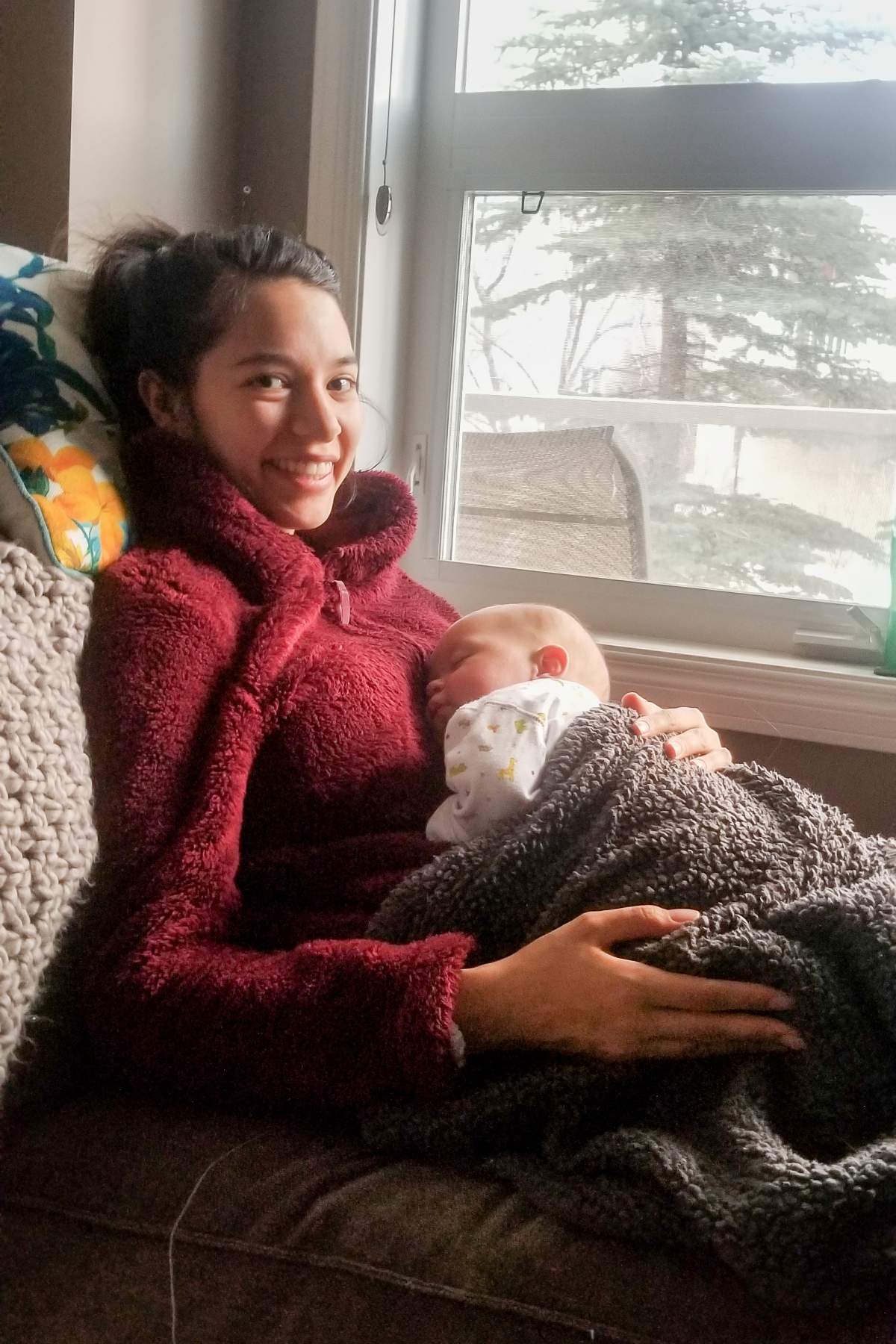 Nichelle and her son, Everett.