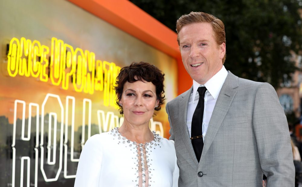 Helen McCrory and Damian Lewis attend the ‘Once Upon A Time… In Hollywood’ U.K. premiere in Leicester Square, London on July 31, 2019.