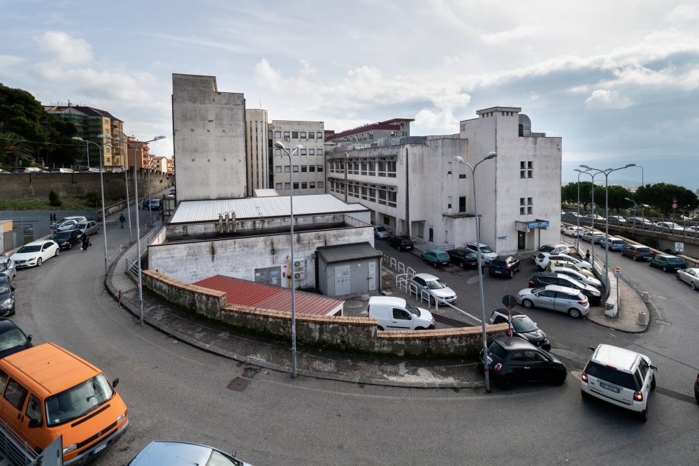 A view of the Arnaldo Pugliese Ciaccio Hospital in Catanzaro. 