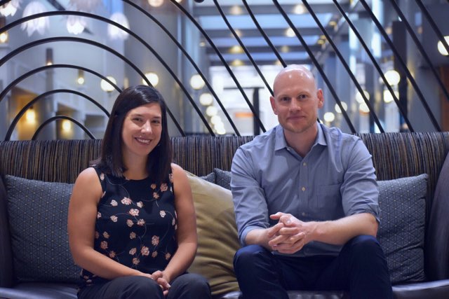 Jillian Peterson and James Desnley, criminology professors and co-founders of The Violence Project.