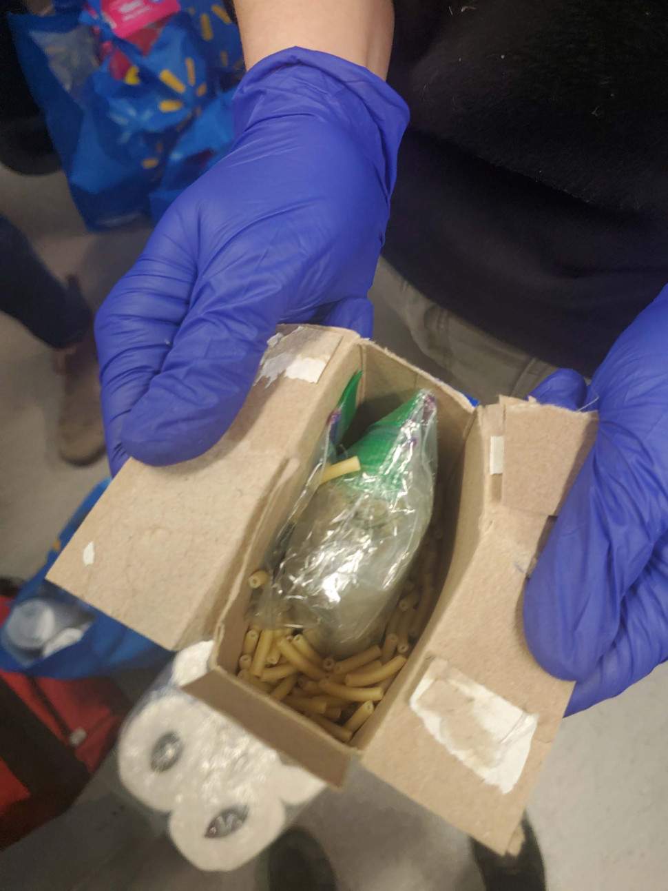 Some of the contraband seized by RCMP.