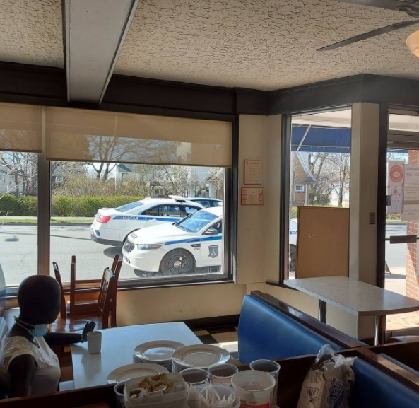 Halifax Regional Police responded to a call about someone violating public health rules at a local restaurant, but it turned out to be a mannequin.