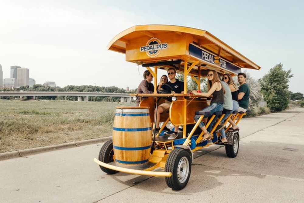 The first Pedal Pub in Saskatoon is planning to take its first ride in June. 