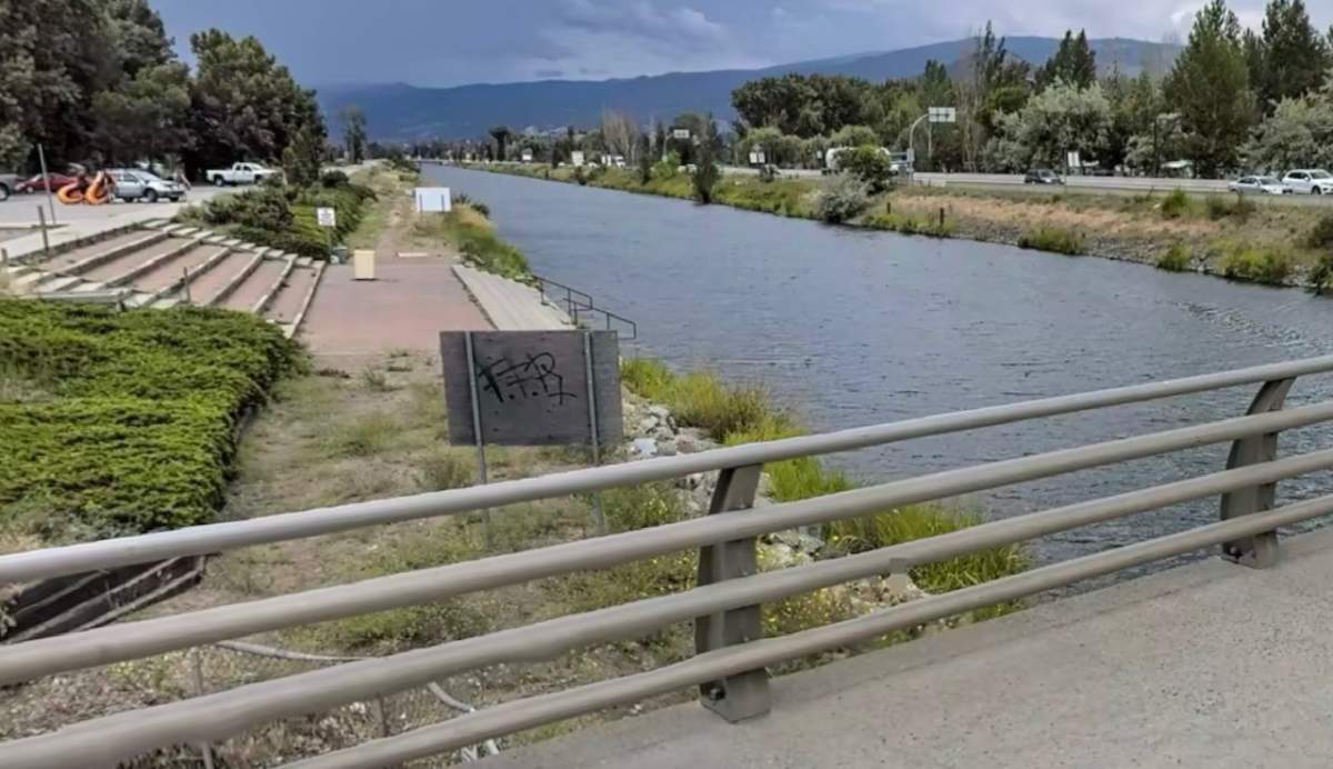 A person was found dead under the Causeway near the intersection of Highway 97 and Skaha Lake Road in Penticton. 