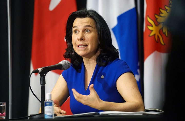 Montreal Mayor Valérie Plante .