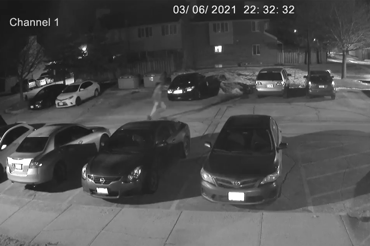 Waterloo Regional Police are looking to speak with this man in connection to a stabbing which occurred in Cambridge in March.  