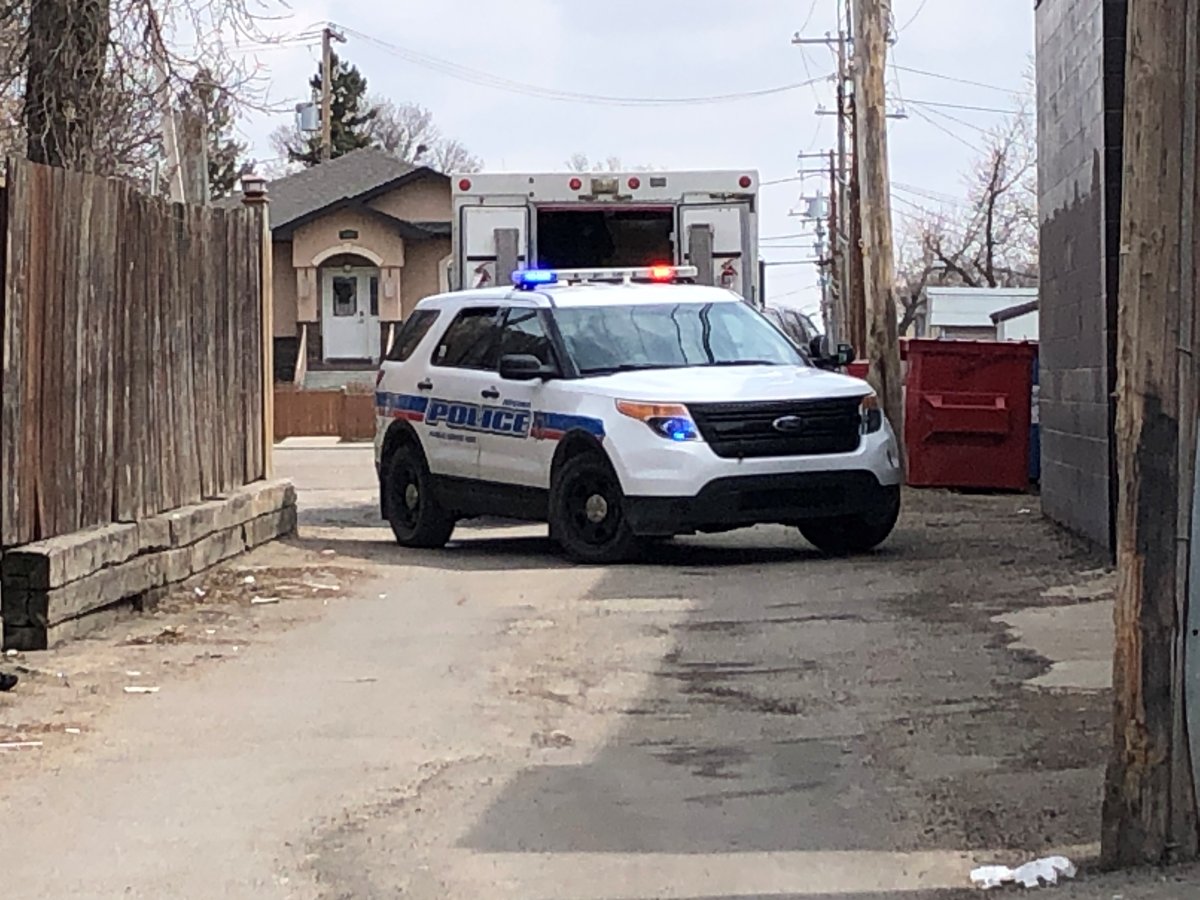 Regina police say their explosives disposal unit was deployed in the 900 block of Victoria Avenue on Monday morning.